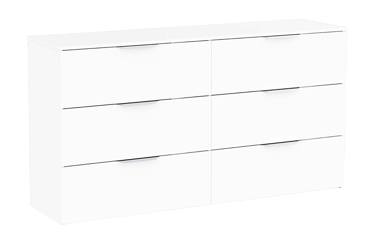 Ghost Dresser | 6 Drawer | White-5