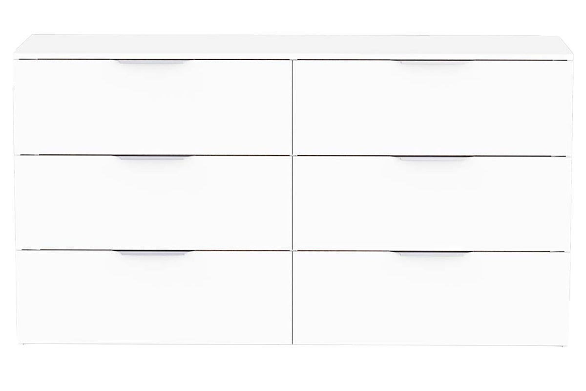 Ghost Dresser | 6 Drawer | White