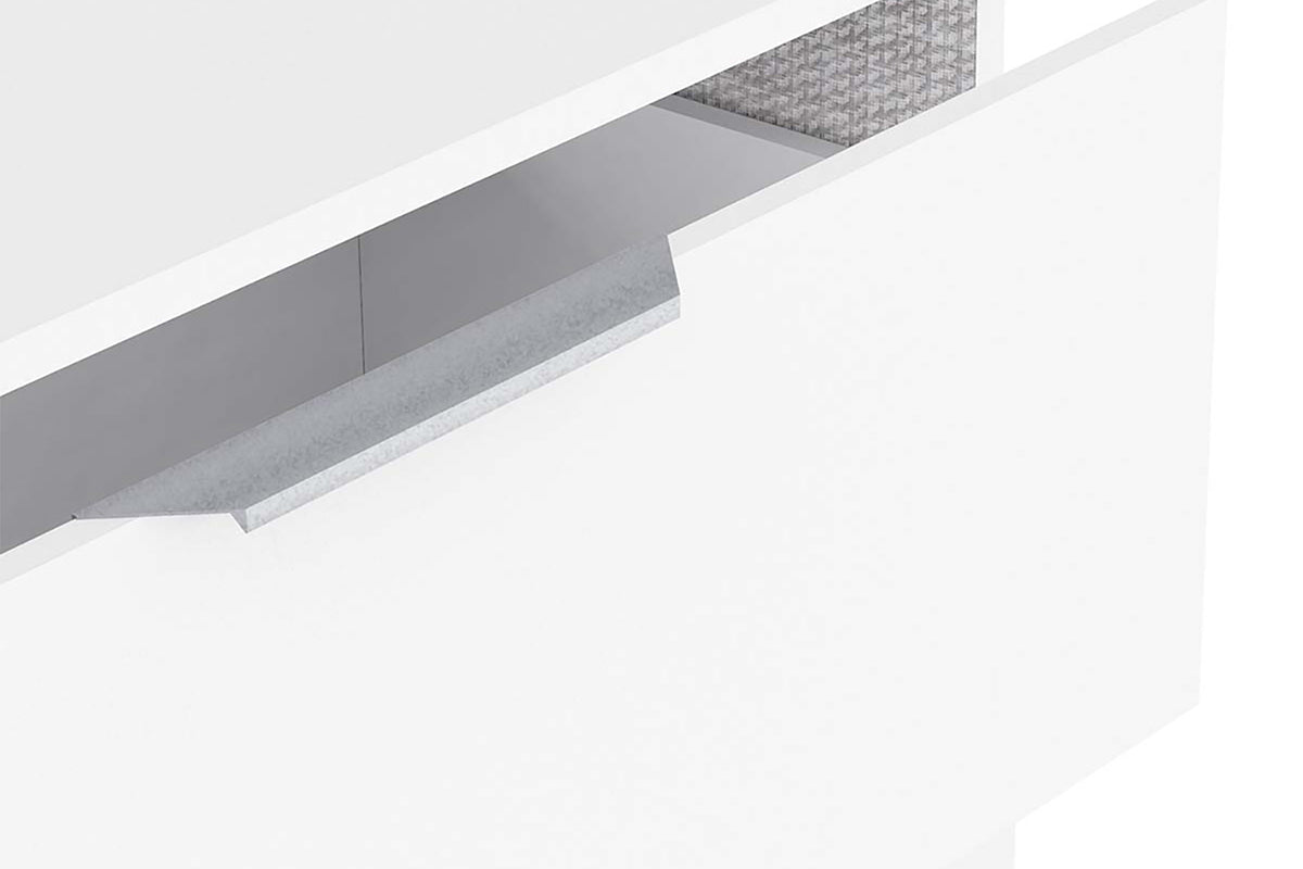 Ghost Dresser | 6 Drawer | White-8