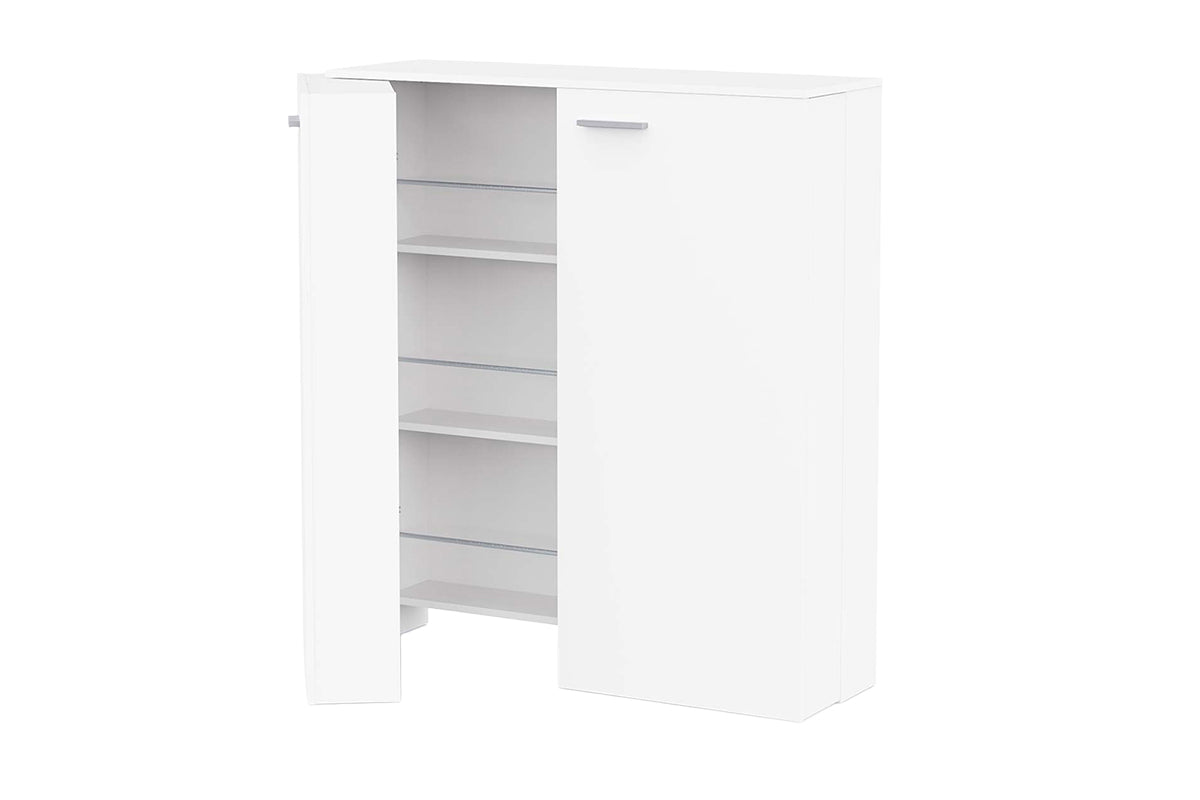 Blokty Cube Shoe Storage Cabinet | White-2