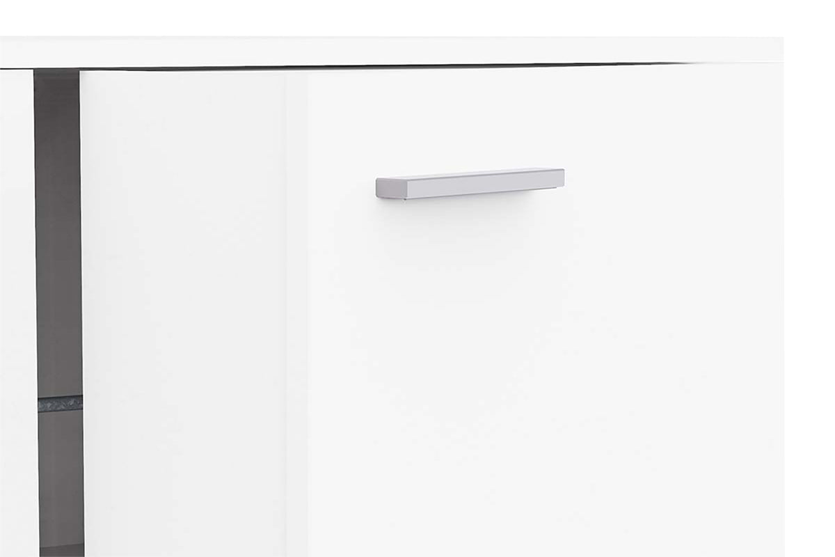 Blokty Cube Shoe Storage Cabinet | White-6