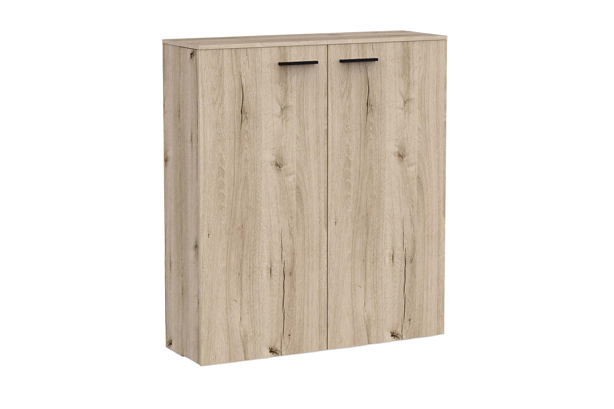 Blokty Cube Shoe Storage Cabinet | Oak Effect-3