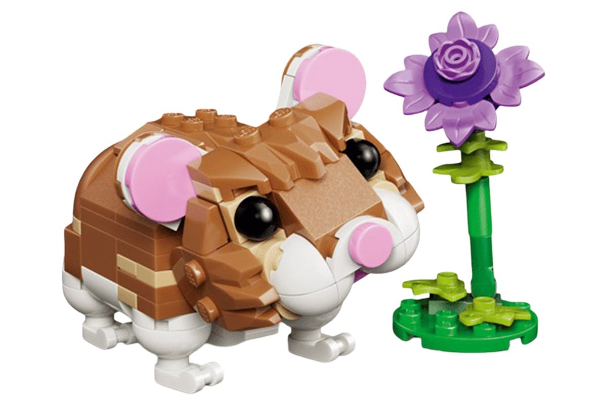 Lego Creator 3-in-1 Cute Hamster with a Flower 3 in 1 Building Toys-5