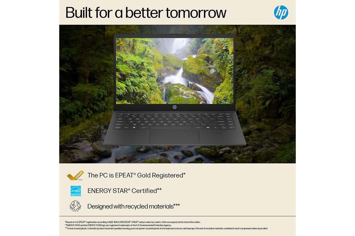 HP 14-ep2000na 14" Intel N150 | 8GB | 128GB | Jet Black | Intel Graphics (Power Supply Not Included)-11