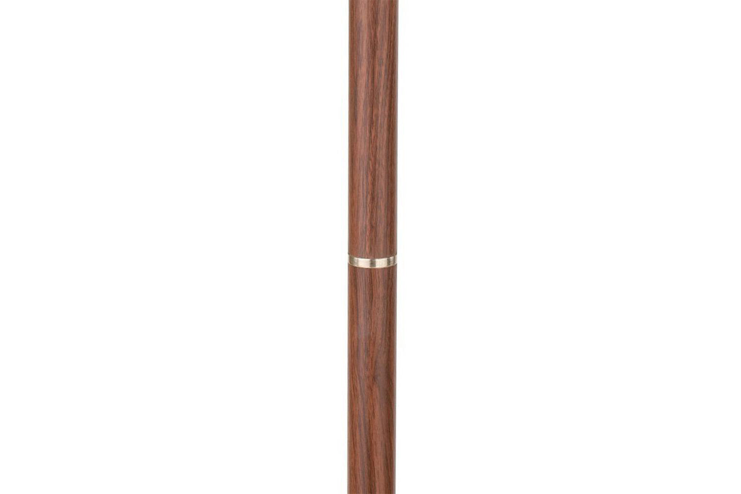 Gianni Floor Lamp | Silver/Wood Effect-3