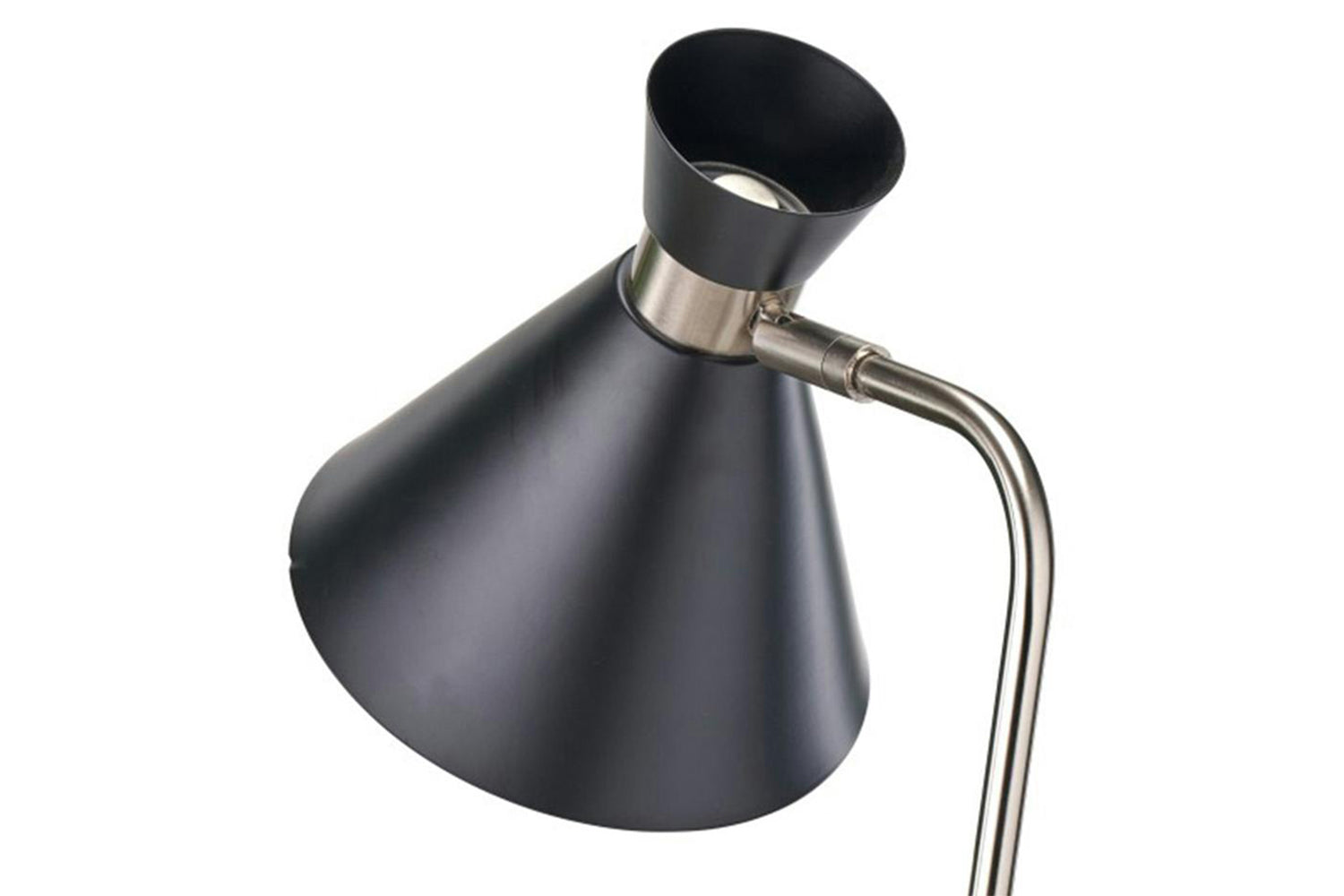 Benedict Metal Floor Lamp | Black/Silver-6