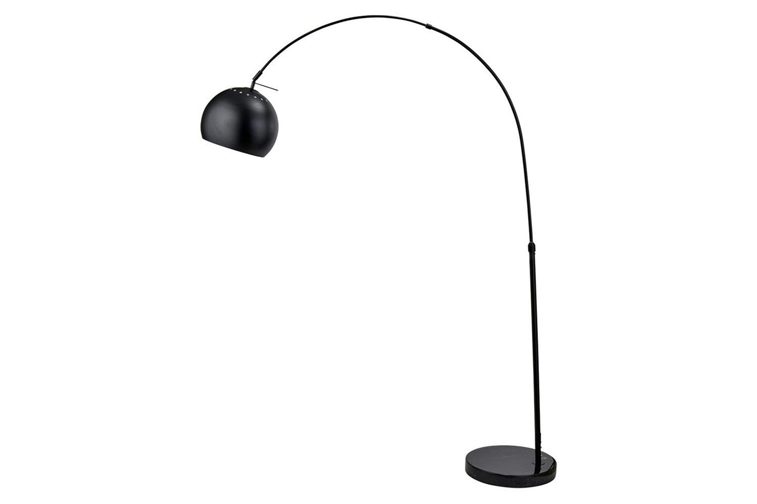 Feliciani Metal & Marble Floor Lamp-5