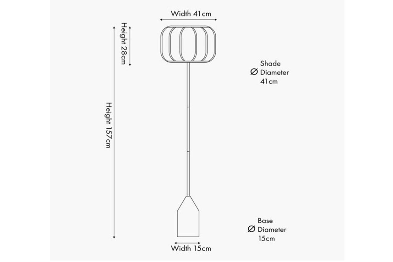 Oscar Floor Lamp | Black-3