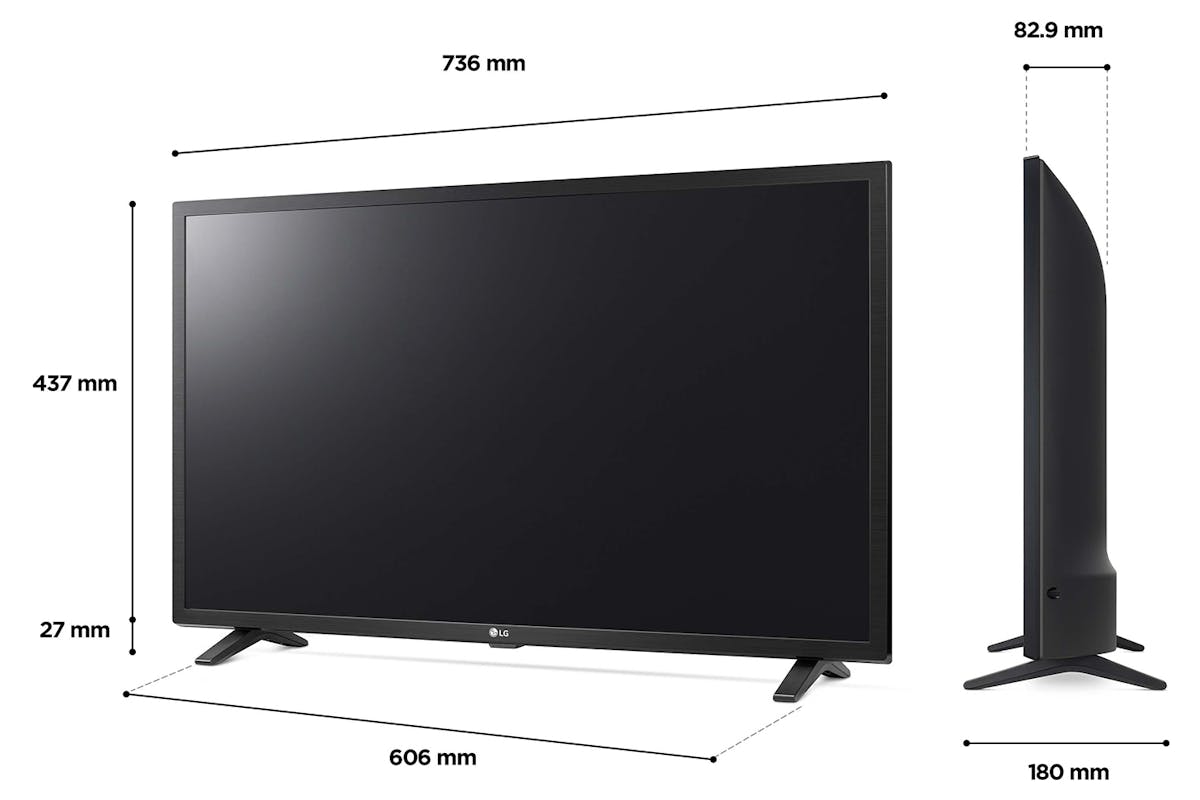 LG 32" Full HD HDR LCD Smart TV | 32LQ63006LA.AEK-5