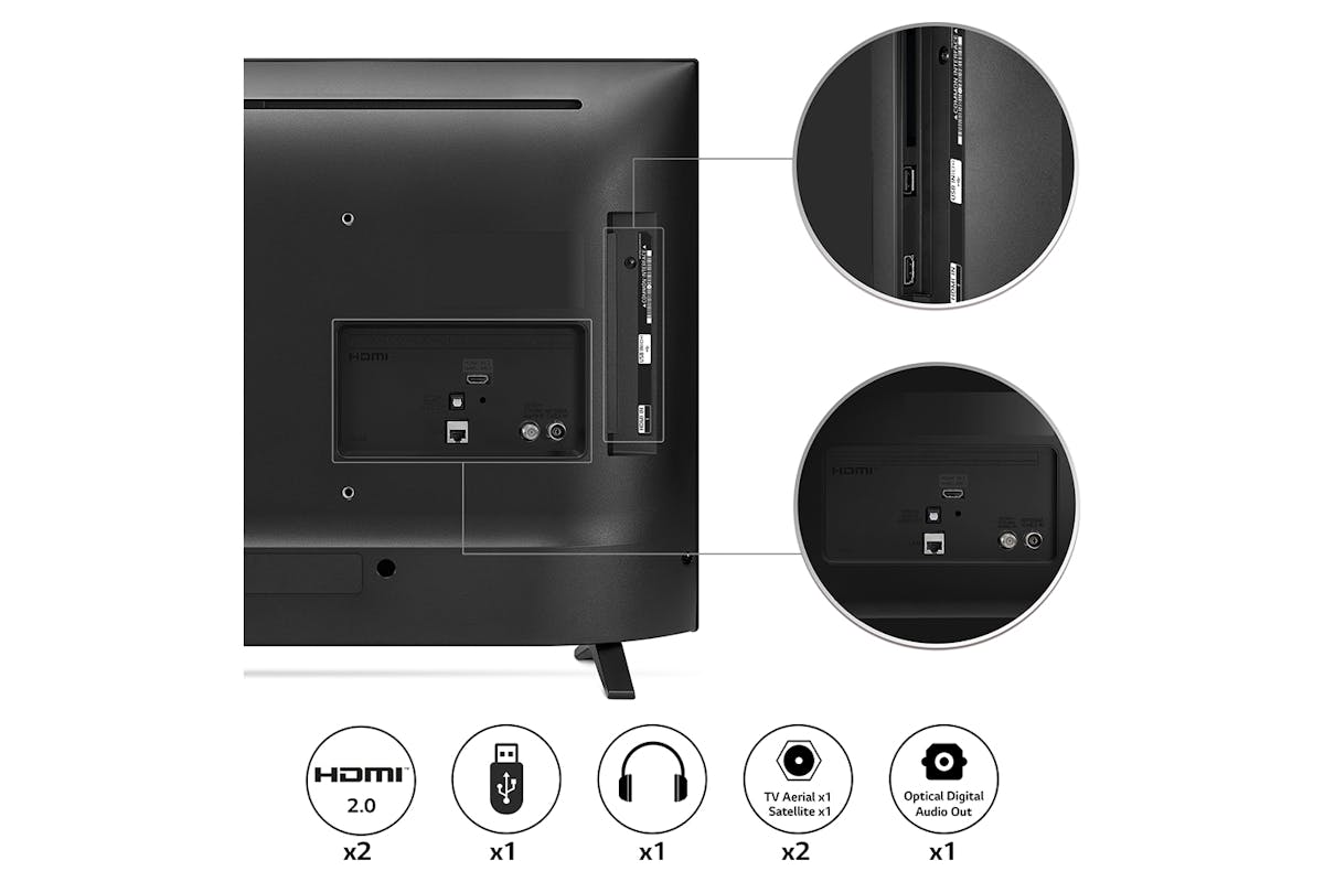 LG 32" Full HD HDR LCD Smart TV | 32LQ63006LA.AEK-6