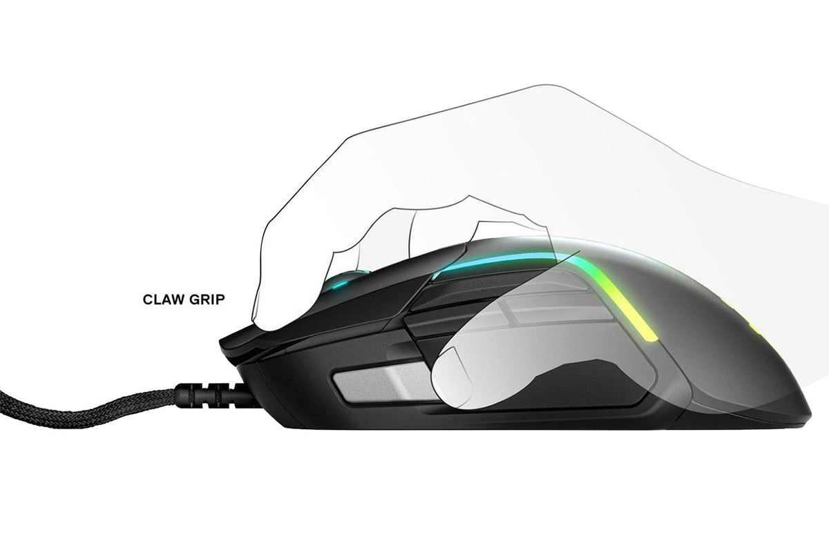 SteelSeries Rival 5 Wired Gaming Mouse | Matte Black-8