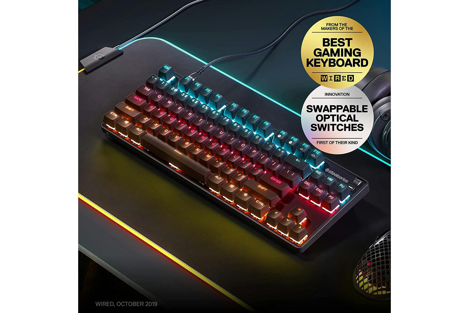 SteelSeries Apex 9 TKL Gaming Keyboard-3
