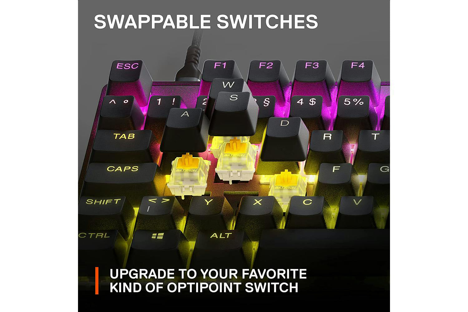 SteelSeries Apex 9 TKL Gaming Keyboard-6