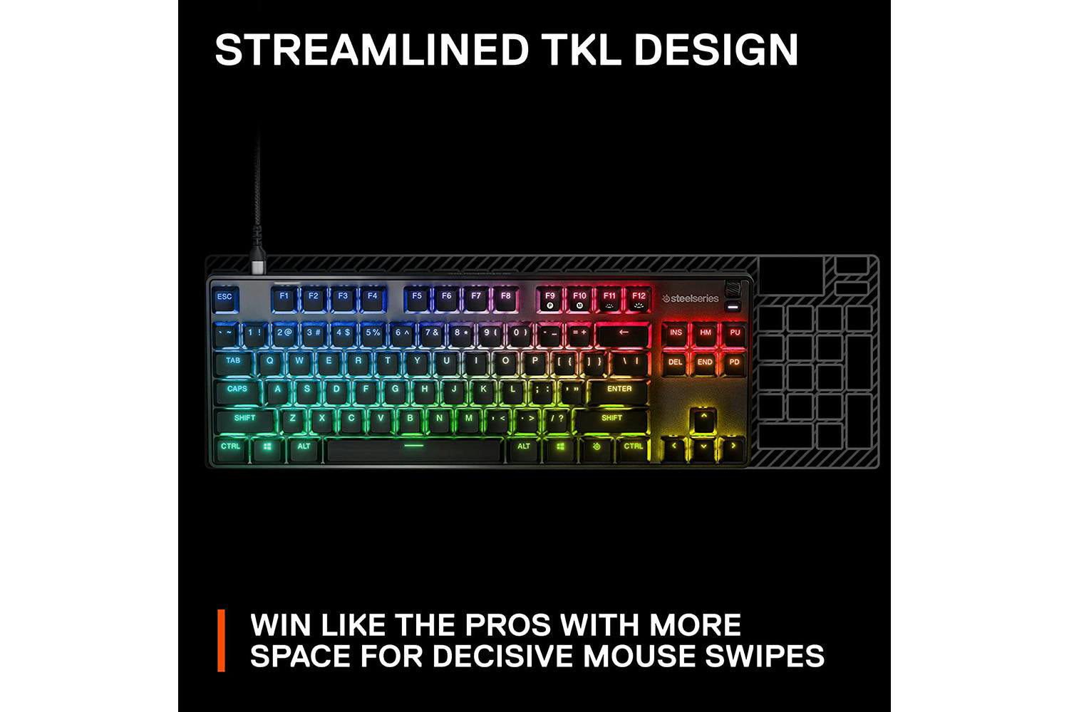 SteelSeries Apex 9 TKL Gaming Keyboard-7