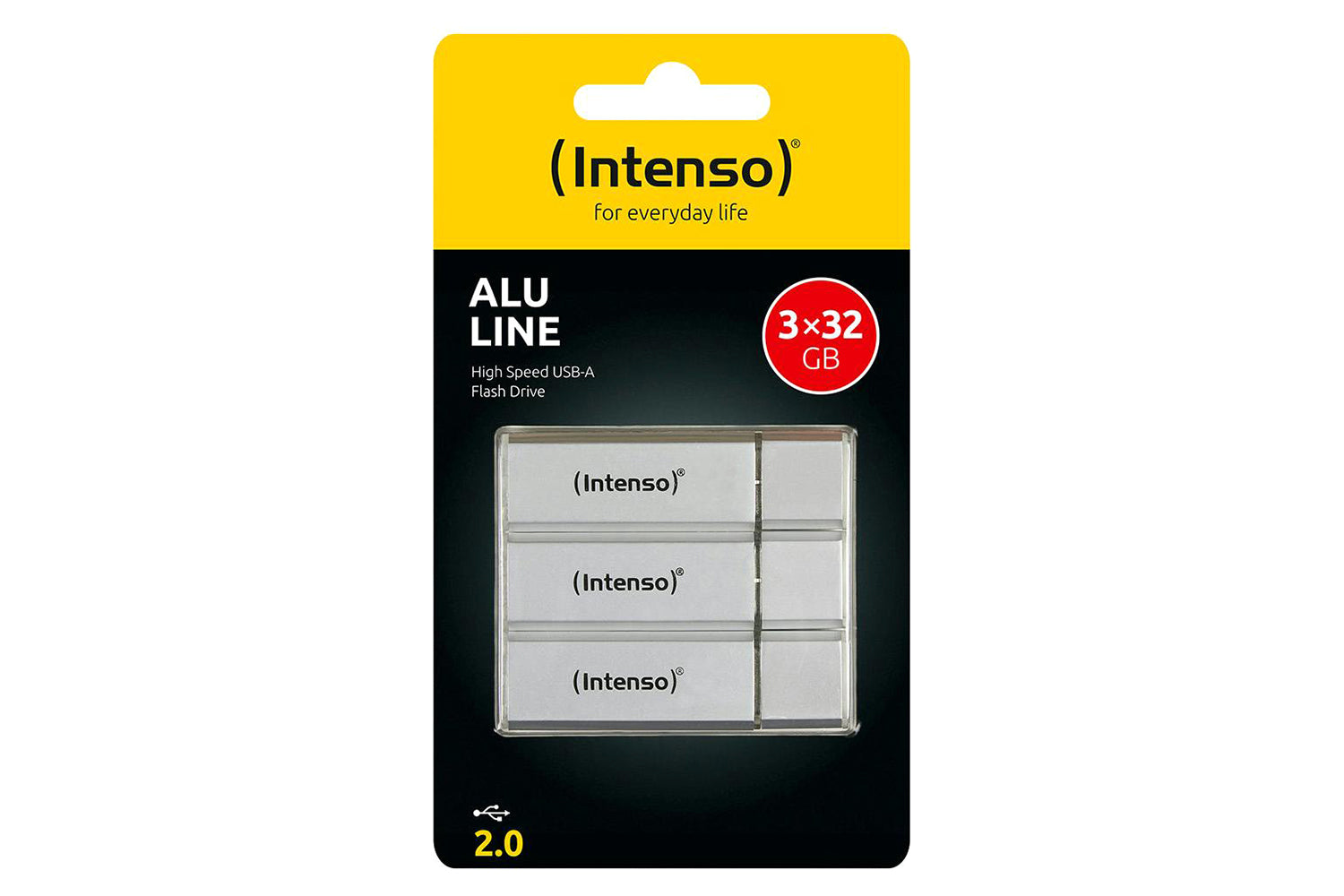 Intenso 3 Pack USB Flash Drives | 32GB-2