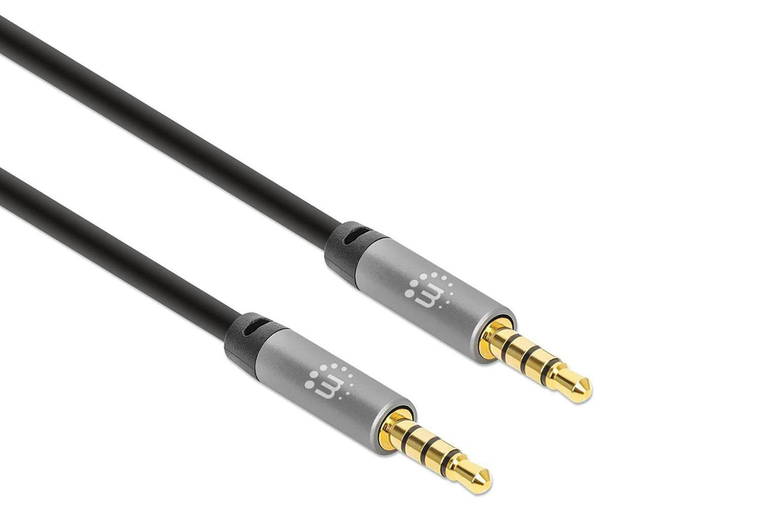 Manhattan 3.5 mm Stereo Audio Aux Cable | 2m-3