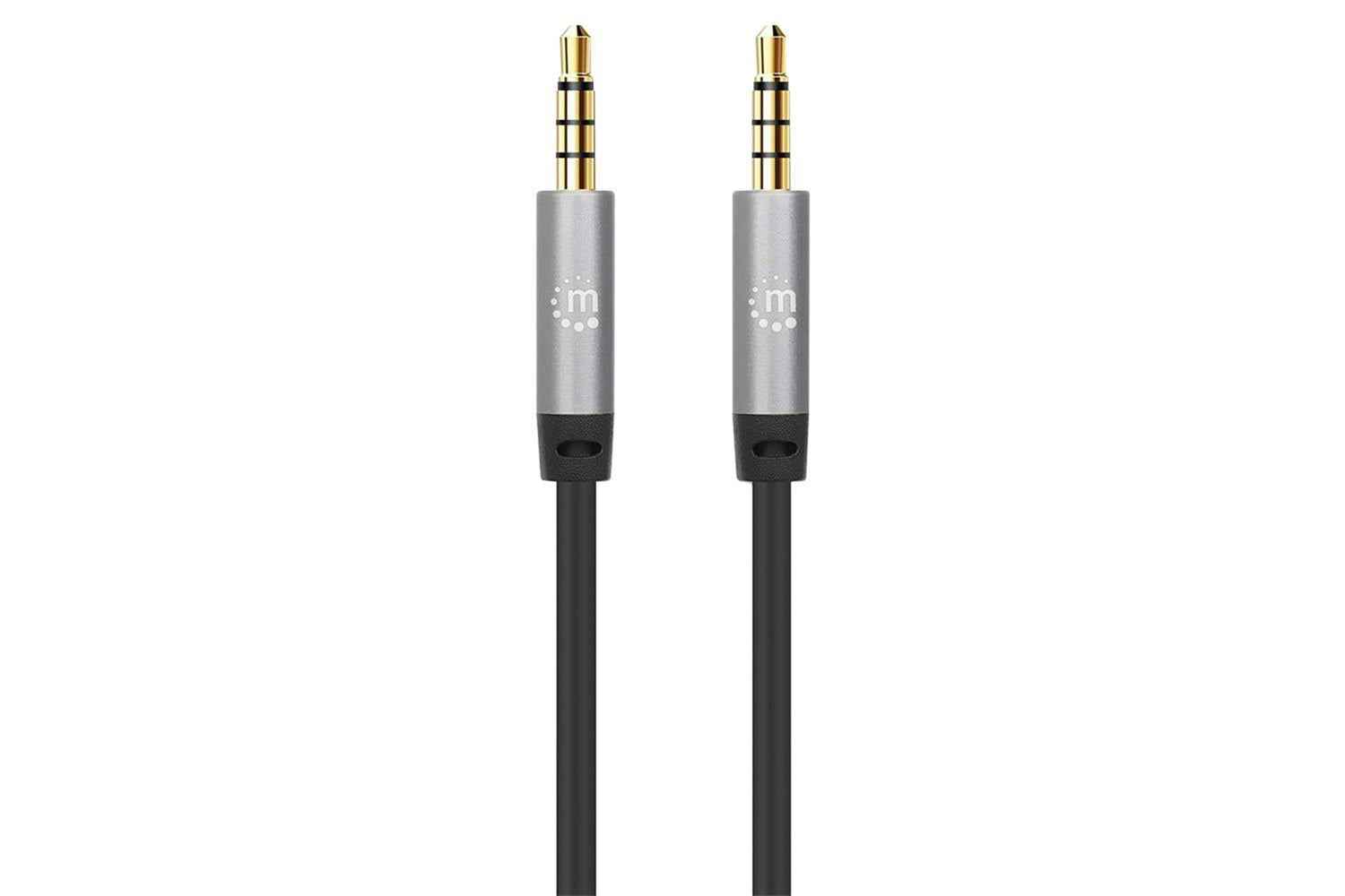 Manhattan 3.5 mm Stereo Audio Aux Cable | 2m-4