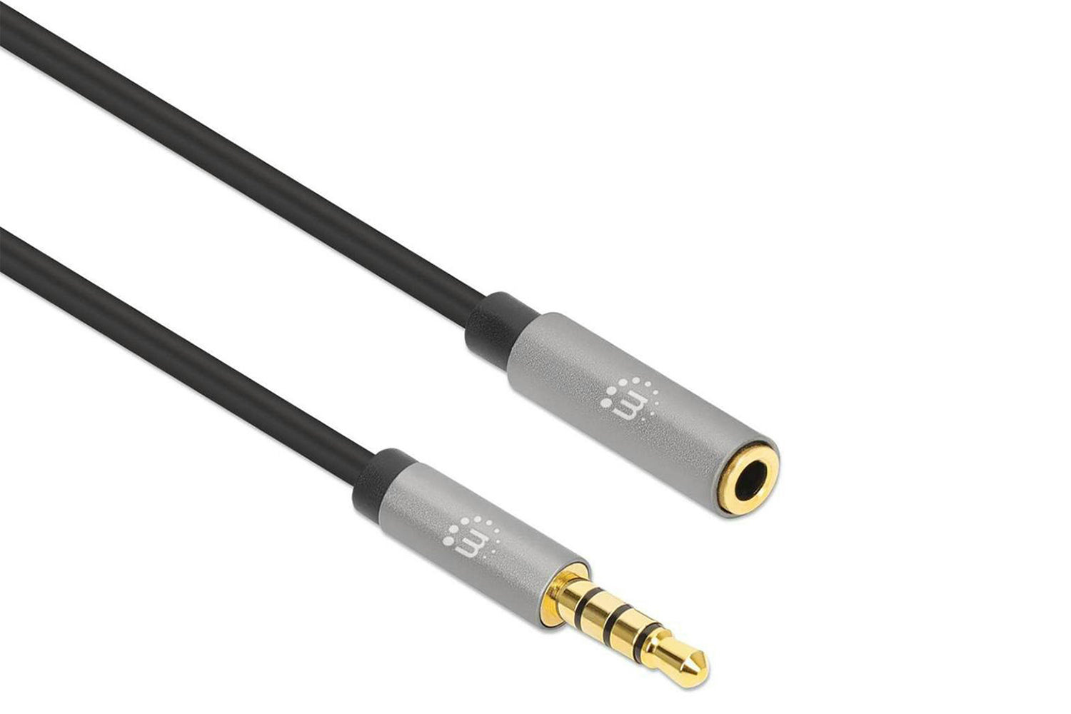 Manhattan 3.5 mm Stereo Audio Aux Extension Cable | 2m-3