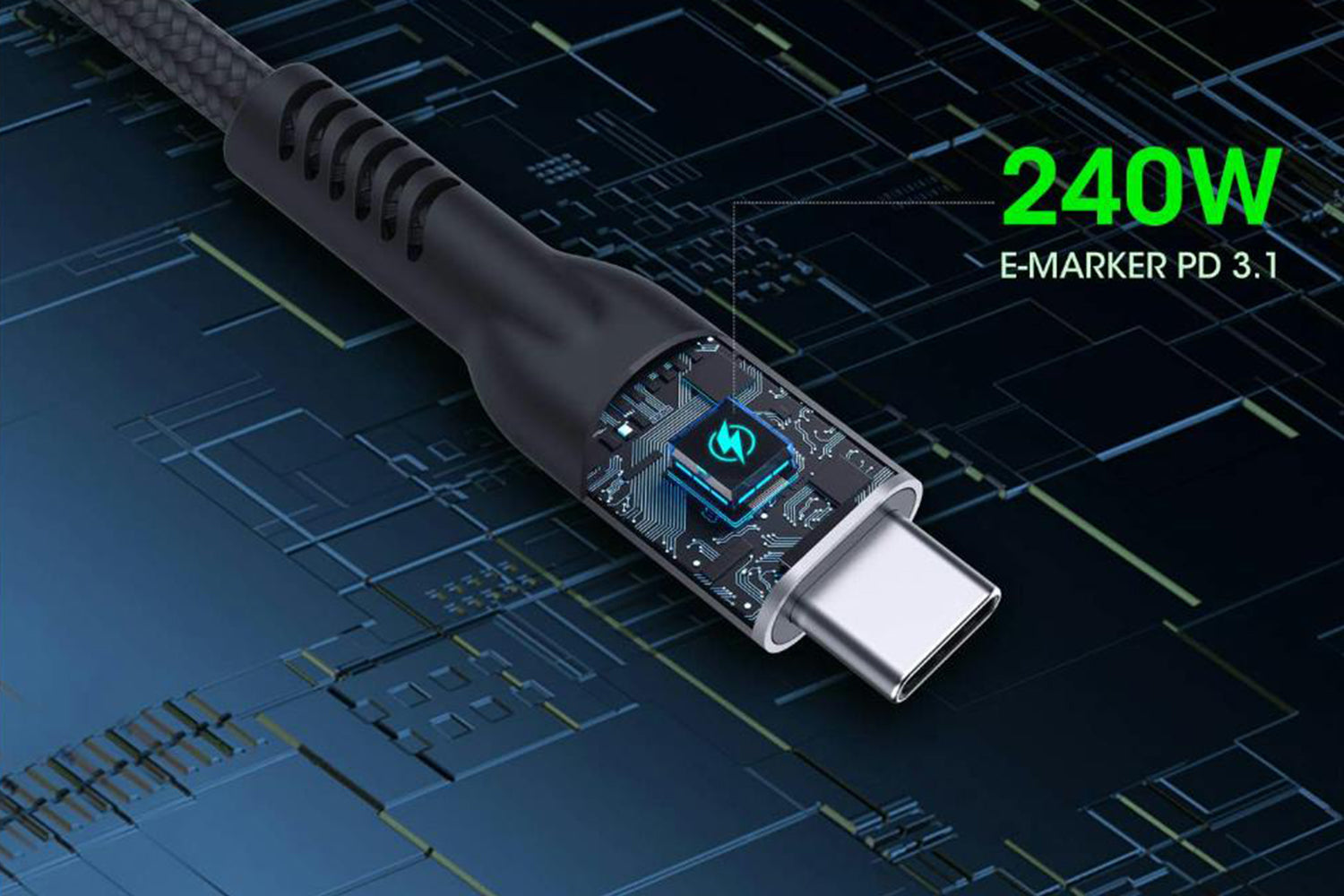 Manhattan USB 2.0 Type-C Charging Cable | 2m-3