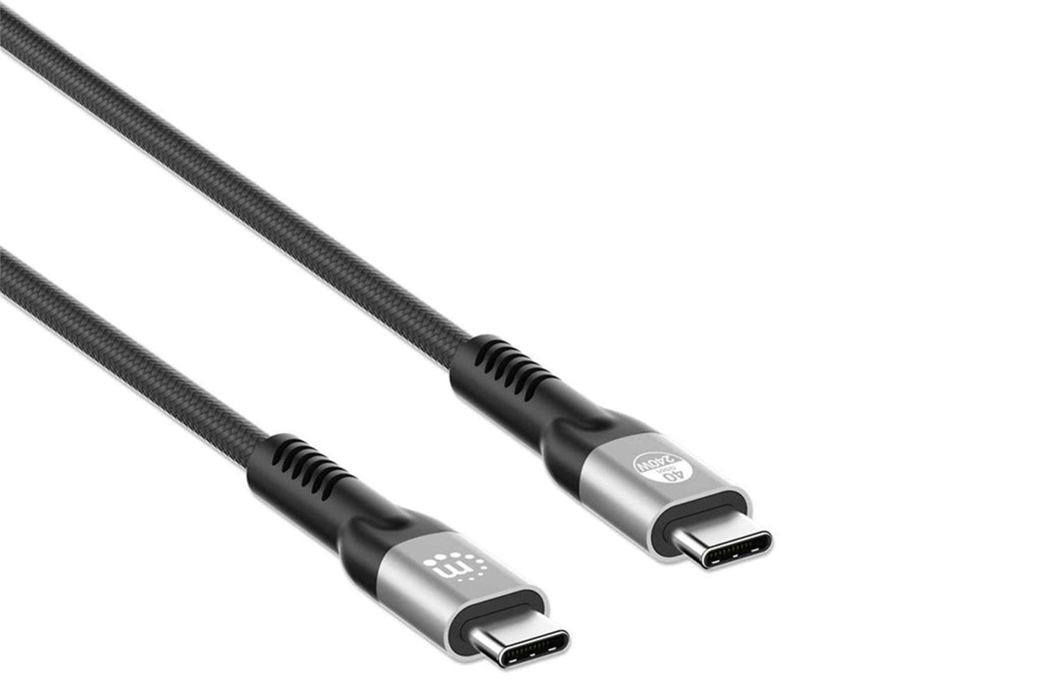 Manhattan USB4 Type-C Charging Cable | Black-4