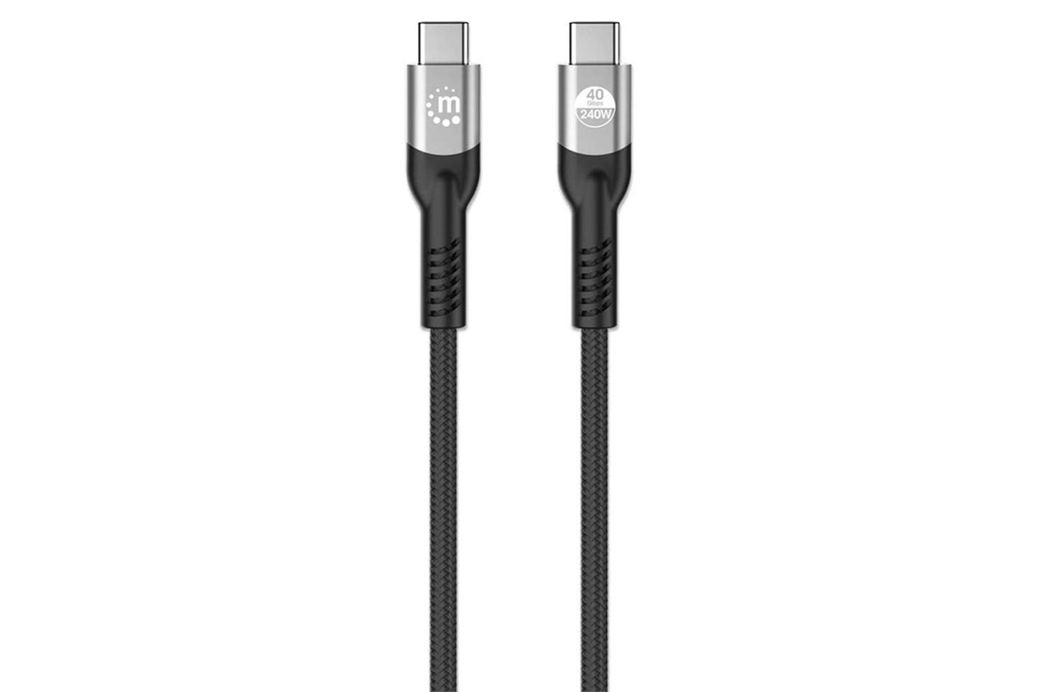 Manhattan USB4 Type-C Charging Cable | Black-6