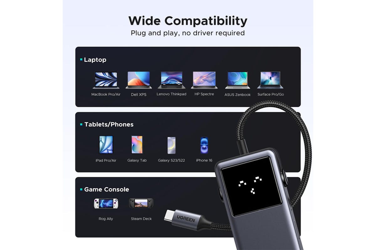 UGREEN Uno 6-in-1 USB-C Multiport Hub-8