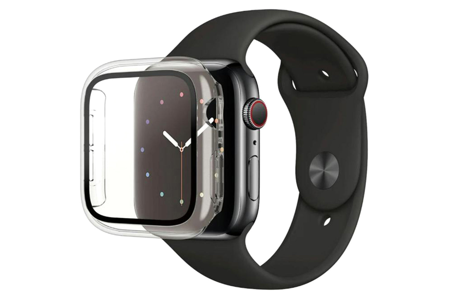 PanzerGlass Full Body Apple Watch Series 4/5/6/SE Screen Protector | 44MM | Clear-3