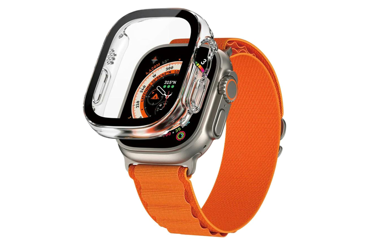 PanzerGlass Screen Protector Full Body Apple Watch Ultra 49mm | Transparent-2