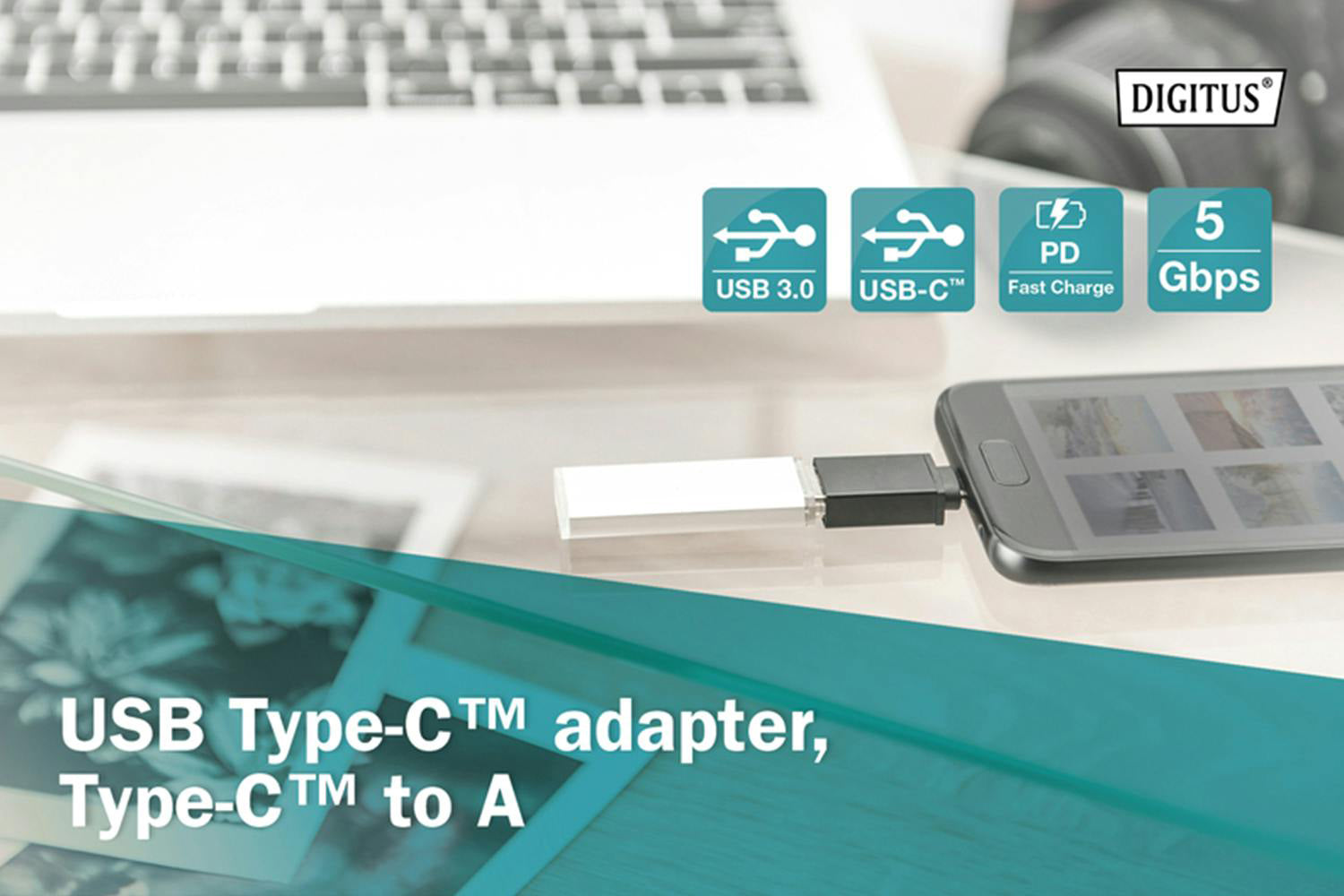 Digitus USB Type-C to Type-A Adaptor-10