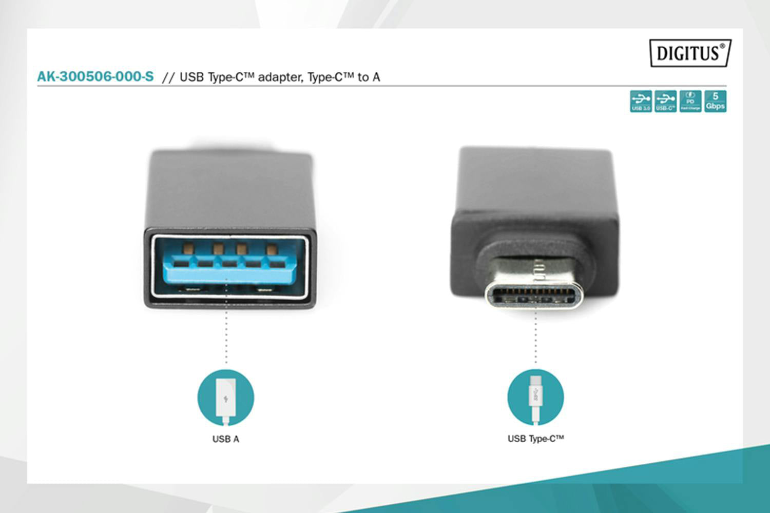 Digitus USB Type-C to Type-A Adaptor-11