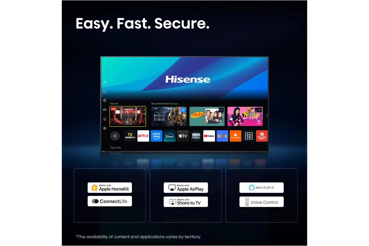 Hisense 65" UR8S RGB Mini LED Smart TV (2026) | 65UR8S-7
