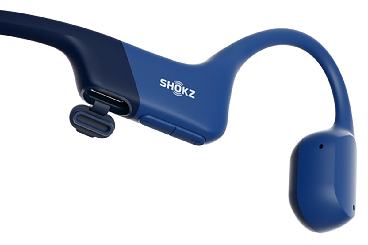 Shokz OpenRun Open-Ear Wireless Sport Headphones | Blue-4