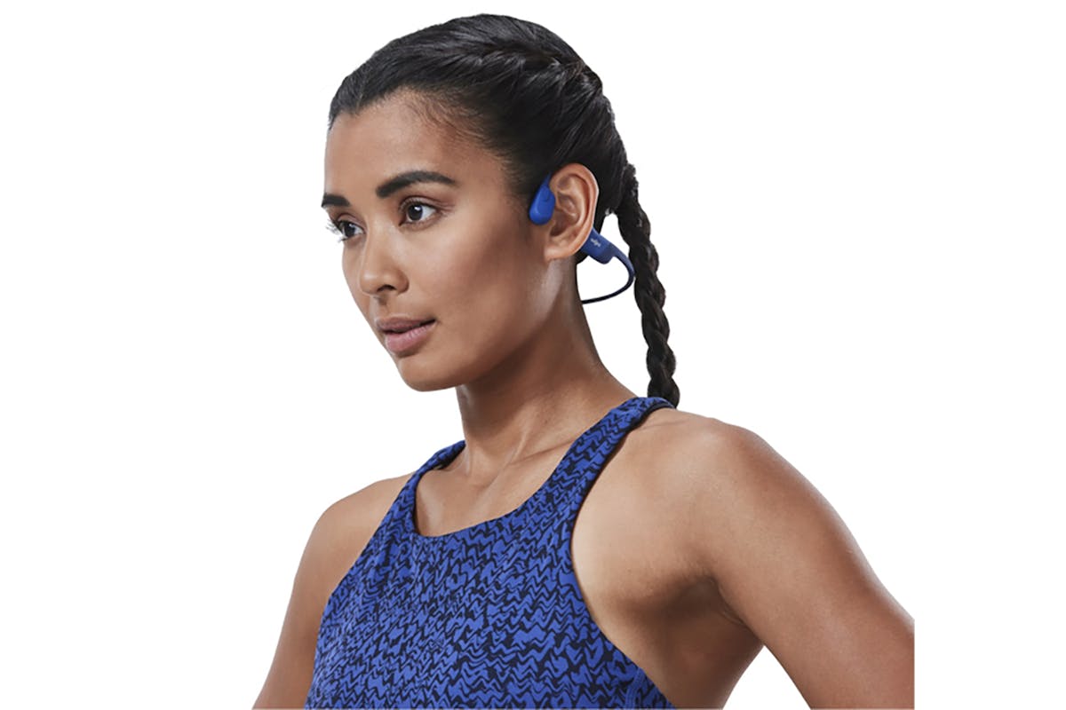 Shokz OpenRun Open-Ear Wireless Sport Headphones | Blue-2