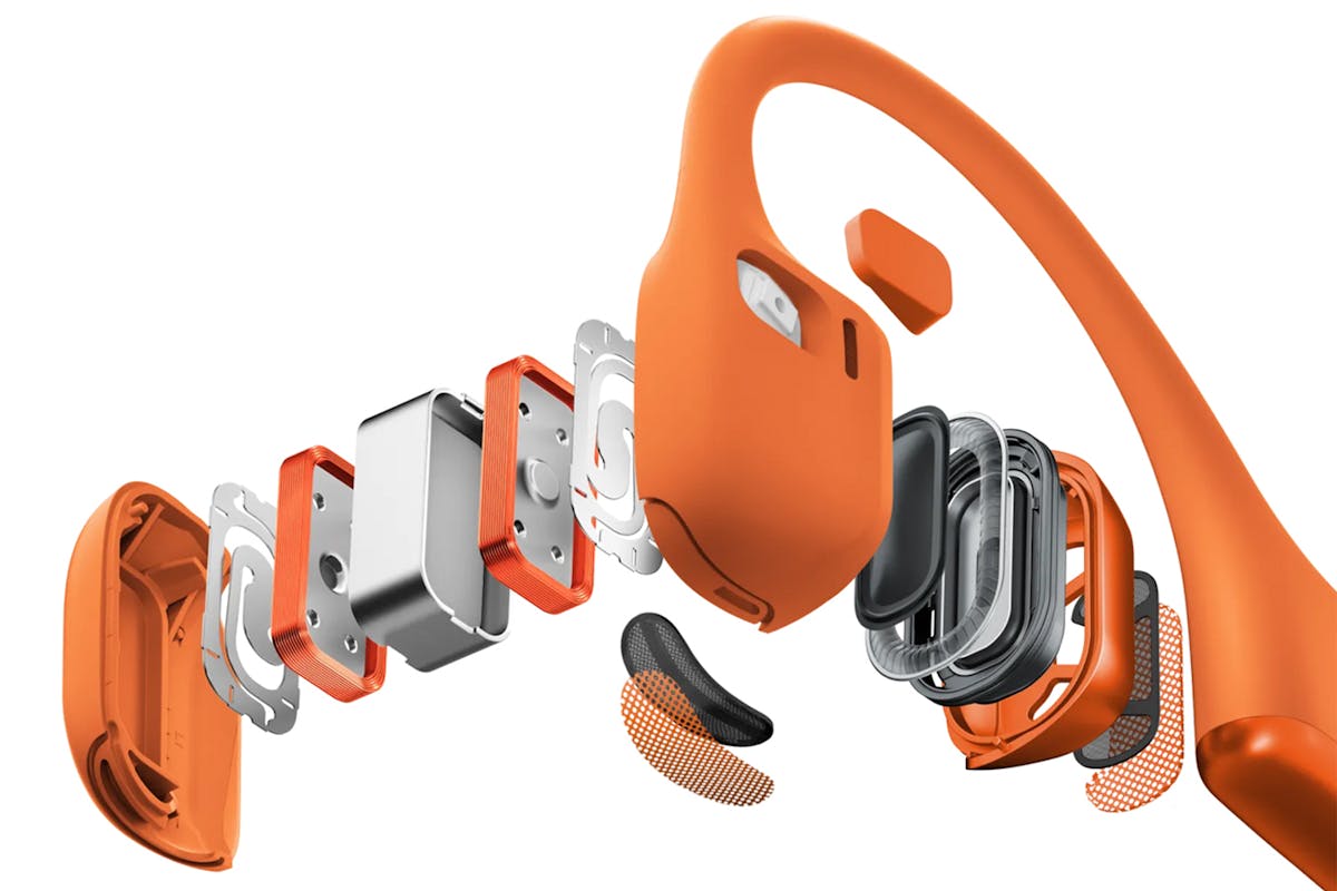 Shokz OpenRun Pro 2 Open-Ear Wireless Headphones | Orange-5
