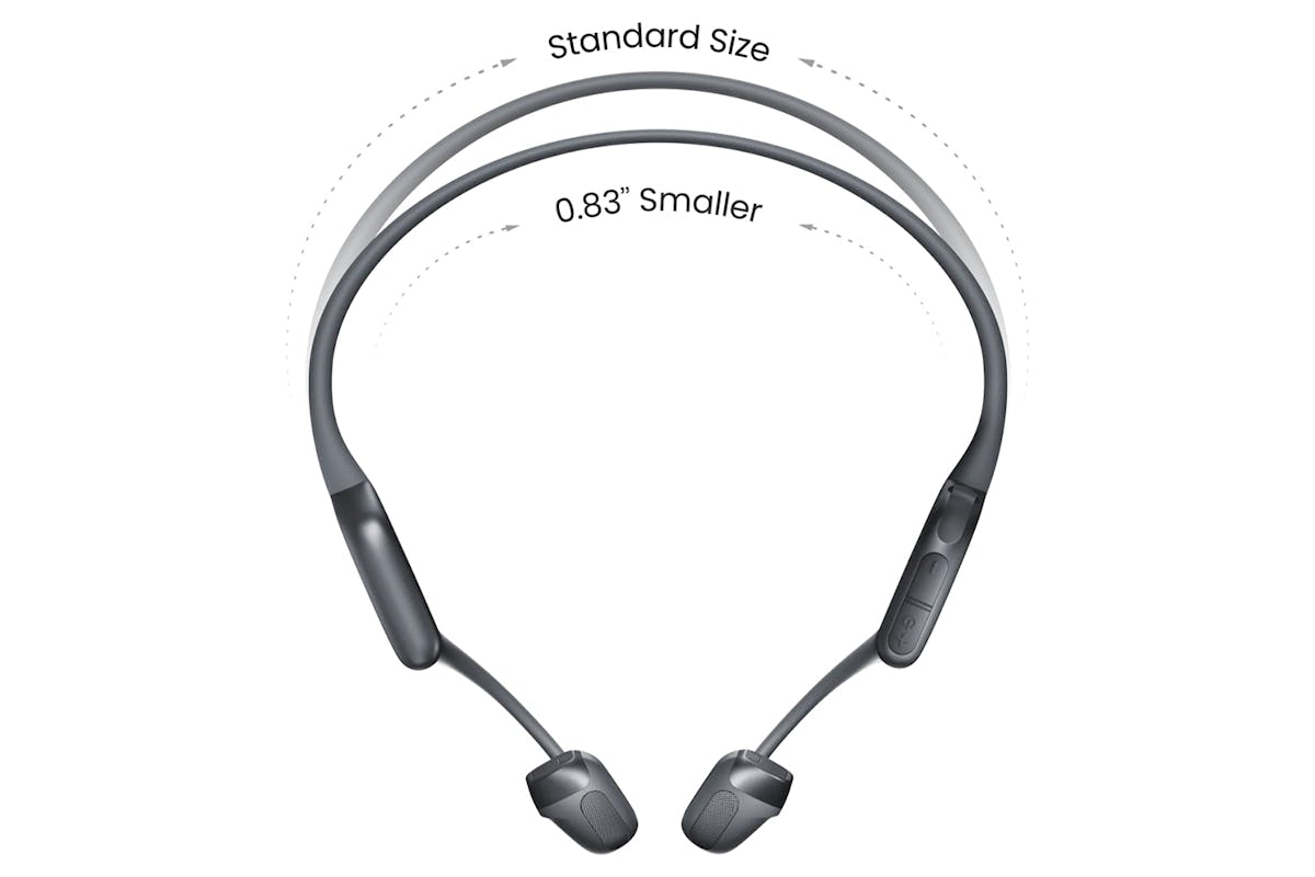 Shokz OpenRun Pro Mini Open-Ear Wireless Headphones | Black-2