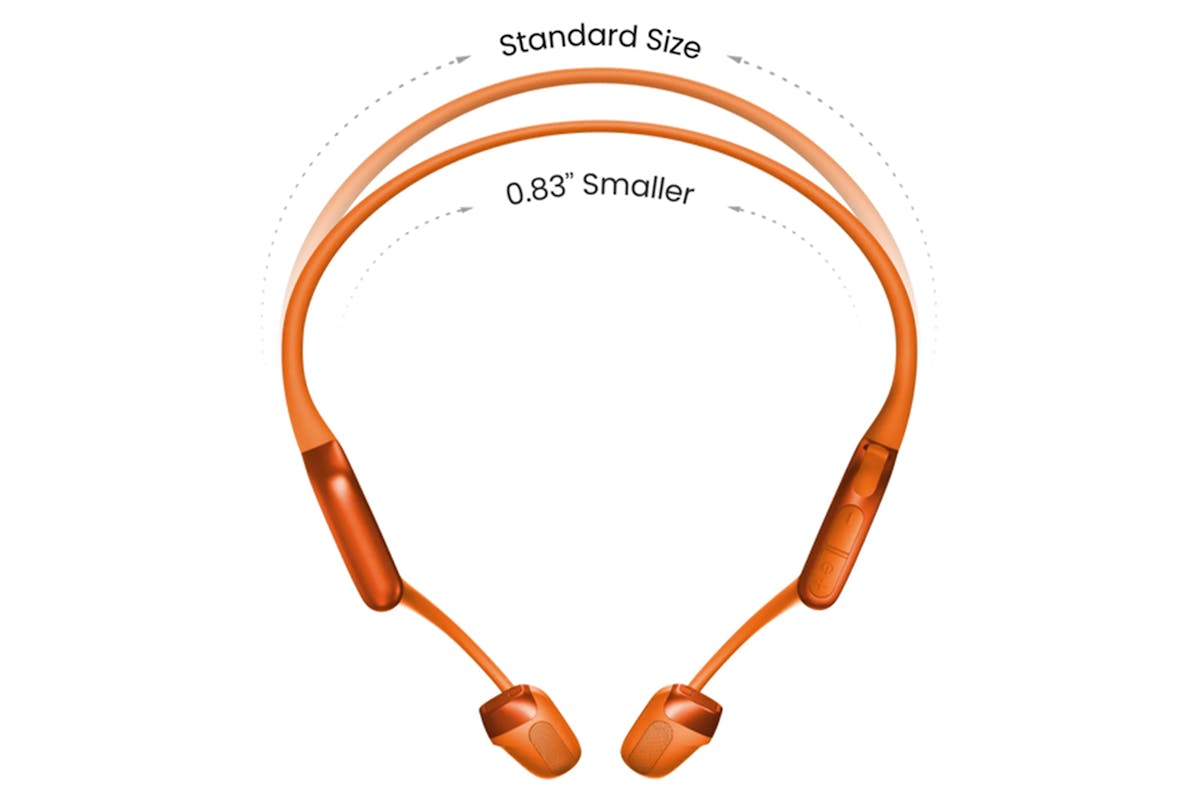 Shokz OpenRun Pro 2 Mini Open-Ear Wireless Headphones | Orange-2