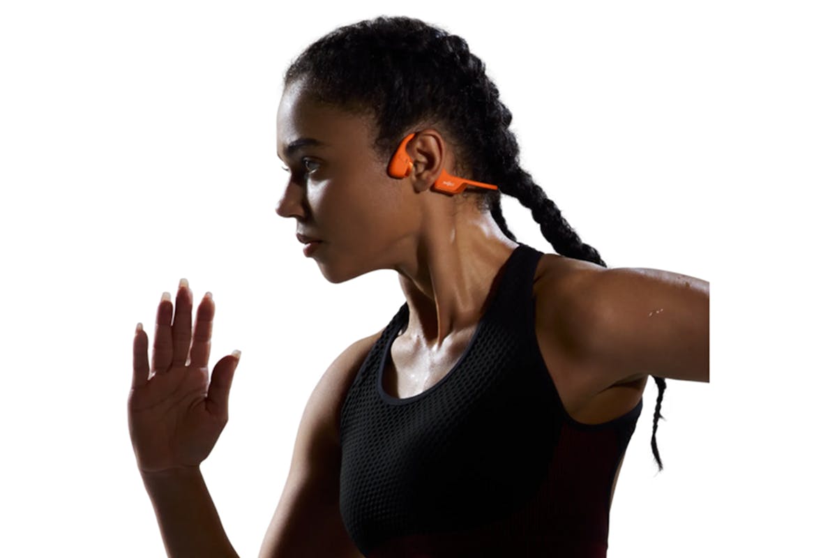 Shokz OpenRun Pro 2 Mini Open-Ear Wireless Headphones | Orange-5