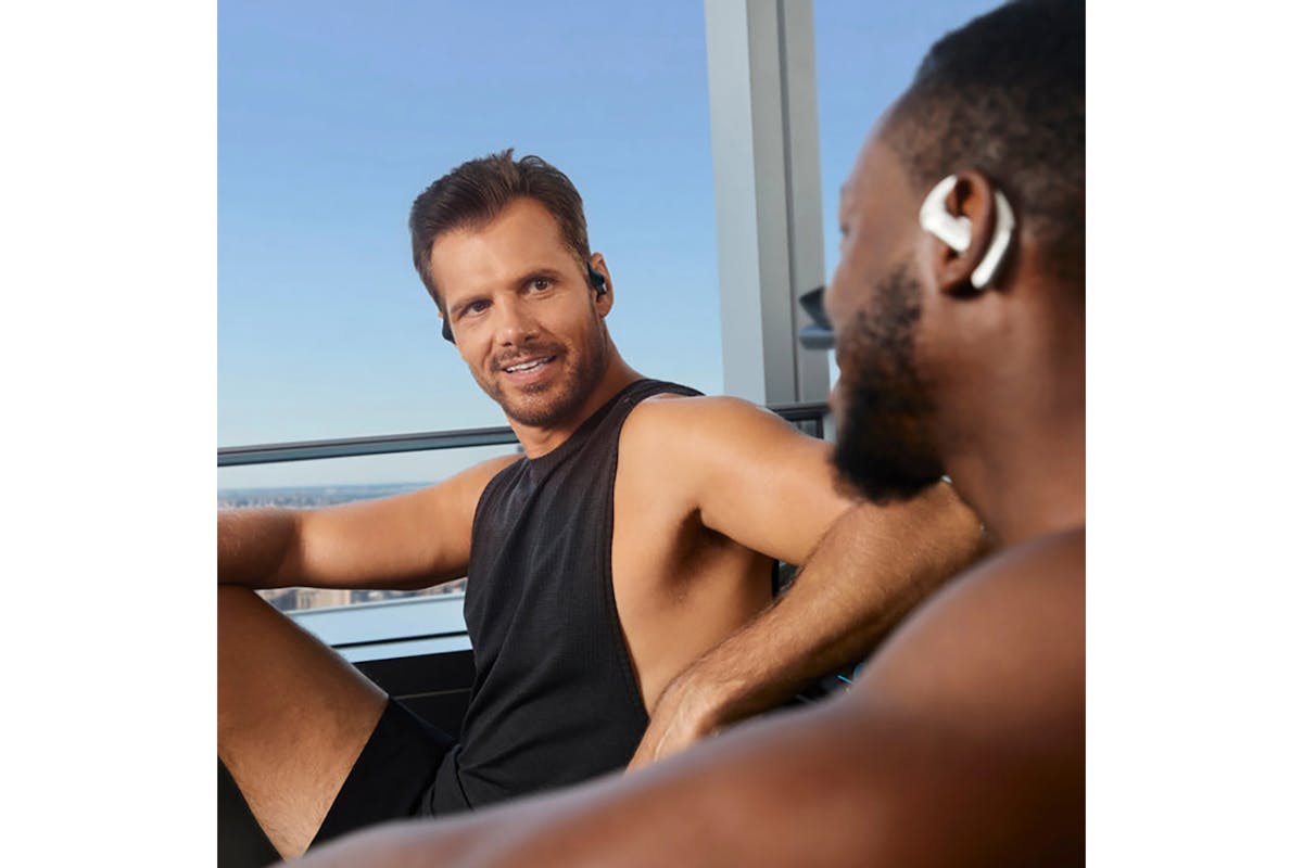 Shokz OpenFit Pro Open-Ear Wireless Headphones | White-9