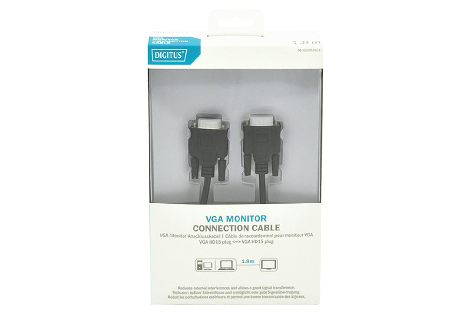 Digitus VGA Monitor Connection Cable | 1.8m-2