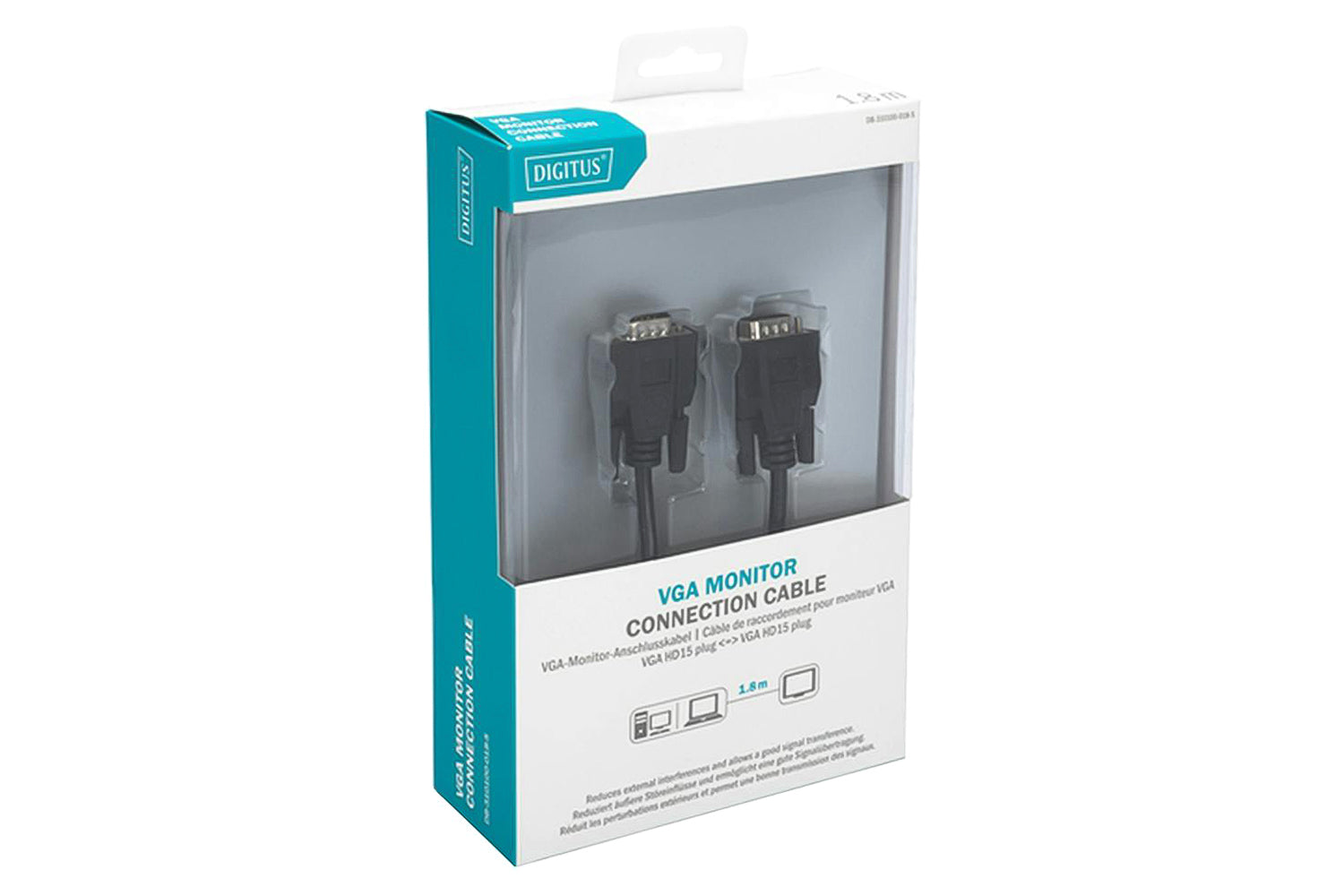 Digitus VGA Monitor Connection Cable | 1.8m-3