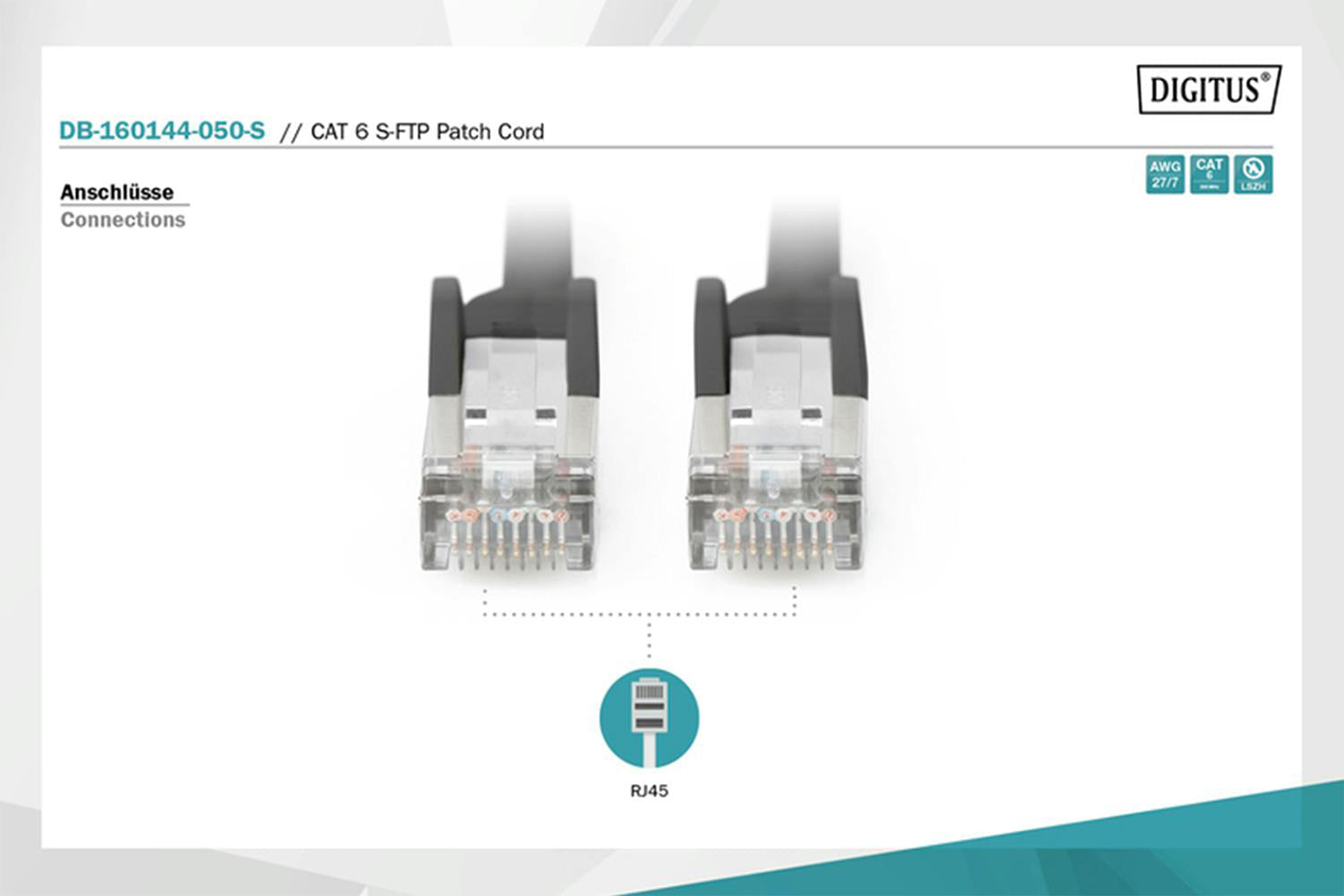 Digitus Category 6 Patch Cable | 5.0m-2