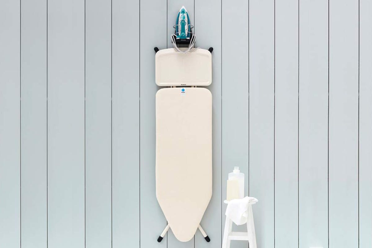 Brabantia Wall-Mounted Iron Rest and Ironing Board Holder | Cool Grey-3