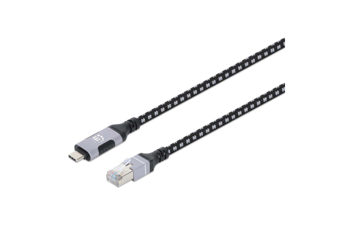 Manhattan USB-C to Gigabit Ethernet Network Cable | 2m