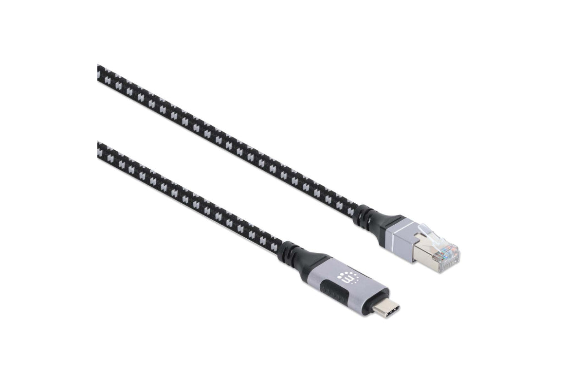 Manhattan USB-C to Gigabit Ethernet Network Cable | 2m-2