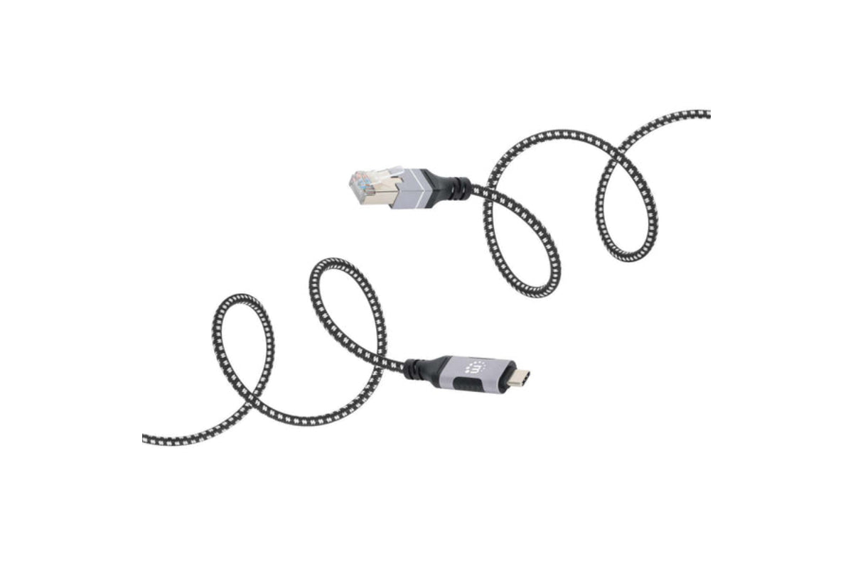 Manhattan USB-C to Gigabit Ethernet Network Cable | 2m-5
