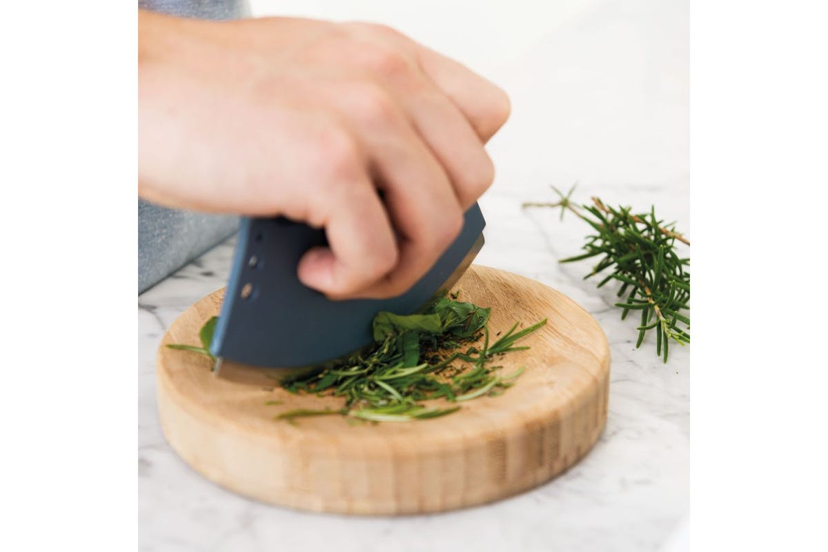 Berghoff Leo Herb Cutter Set | Kitchen Gadget | Bamboo & Stainless Steel-6
