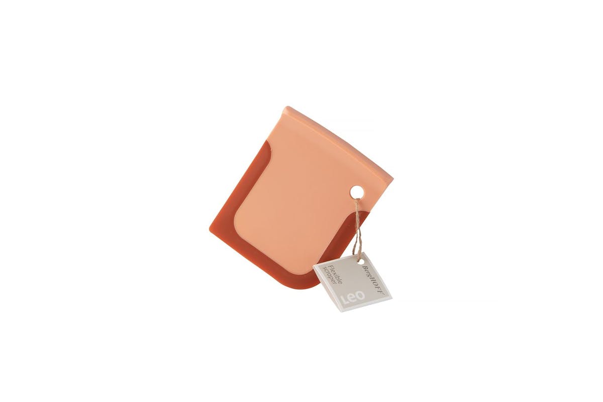 Berghoff Leo Scraper | Kitchen Gadget | Reinforced Glass-fiber Nylon & Silicone | Orange-2