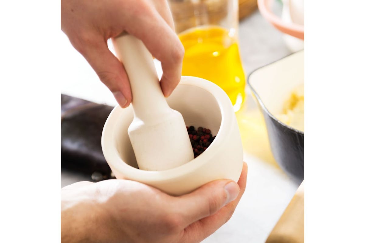 Berghoff Mortar Pestle Small | Kitchen Gadget | Stoneware | 11cm-3
