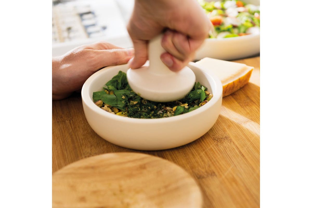 Berghoff Mortar Pestle Large | Kitchen Gadget | Stoneware | 17cm-4