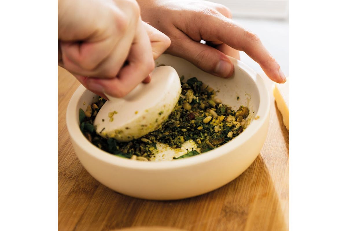 Berghoff Mortar Pestle Large | Kitchen Gadget | Stoneware | 17cm-5